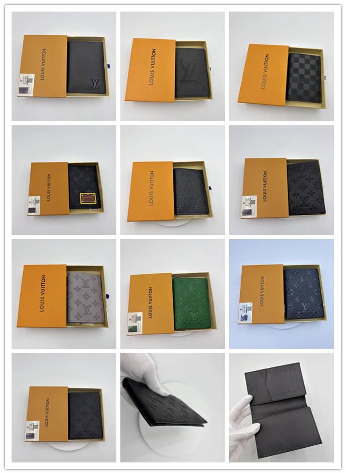 LOUIS VUITTON ルイヴィトン モノグラム ダミエ 長財布 二つ折り財布 コンパクトウォレット レディース ブラック ホワイト ブラウン - 画像 3