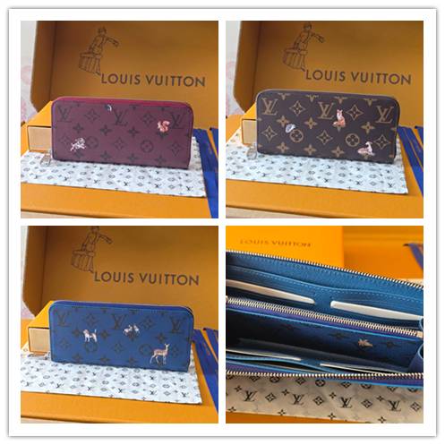 LOUIS VUITTON ルイヴィトン モノグラム ダミエ 長財布 二つ折り財布 コンパクトウォレット レディース ブラック ホワイト ブラウン - 画像 5
