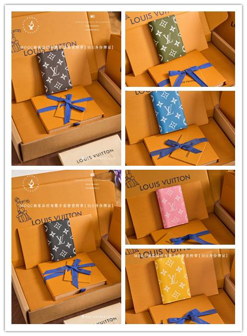 LOUIS VUITTON ルイヴィトン モノグラム ダミエ 長財布 二つ折り財布 レディース ブラウン ブラック ピンク ホワイト - 画像 5