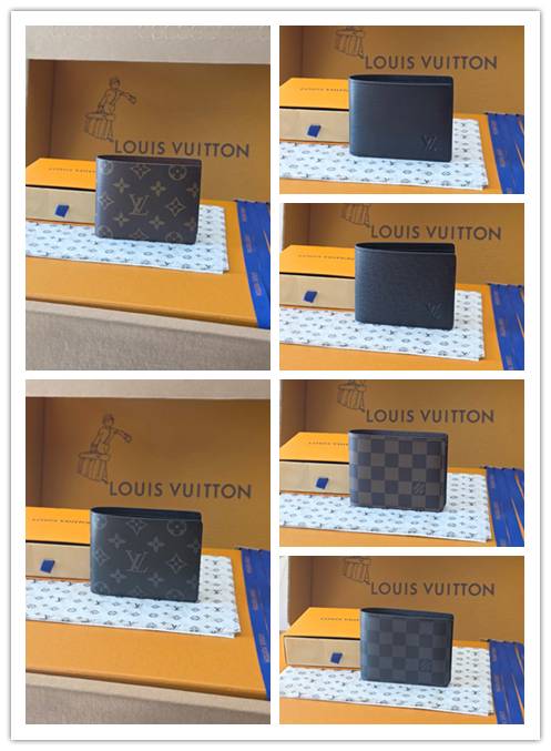 LOUIS VUITTON ルイヴィトン モノグラム ダミエ 長財布 二つ折り財布 レディース ブラウン ブラック ピンク ホワイト - 画像 6
