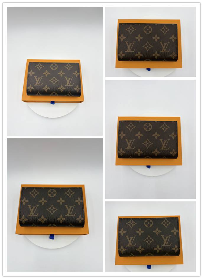 ルイヴィトン LOUIS VUITTON モノグラム ダミエ 長財布 二つ折り財布 レディース ブラック ホワイト ブルー レッド - 画像 4