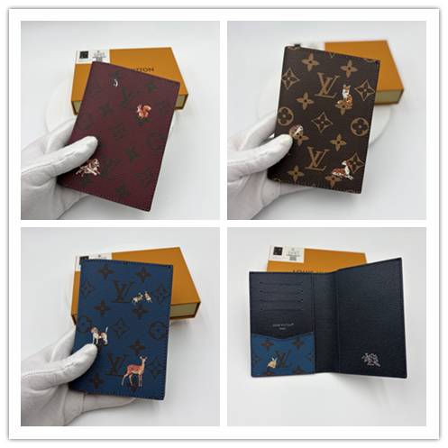 ルイヴィトン LOUIS VUITTON モノグラム ダミエ 長財布 二つ折り財布 レディース ブラック ホワイト ブルー レッド - 画像 5