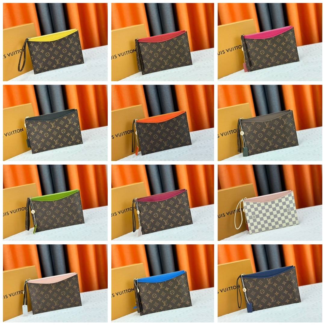 LOUIS VUITTON ルイヴィトン ダミエ エベヌ ダミエ グラフィット 二つ折り財布 レディース ブラック ホワイト ブルー ピンク レッド グリーン