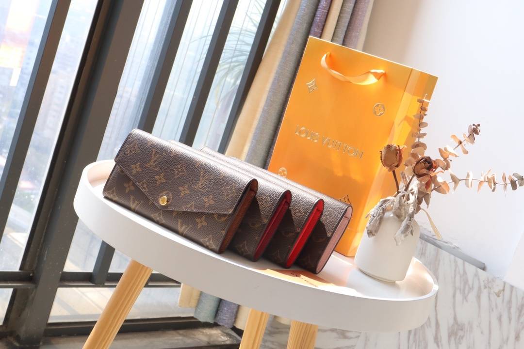 LOUIS VUITTON ルイヴィトン モノグラム ダミエ 長財布 二つ折り財布 レディース ブラック ホワイト ベージュ - 画像 8