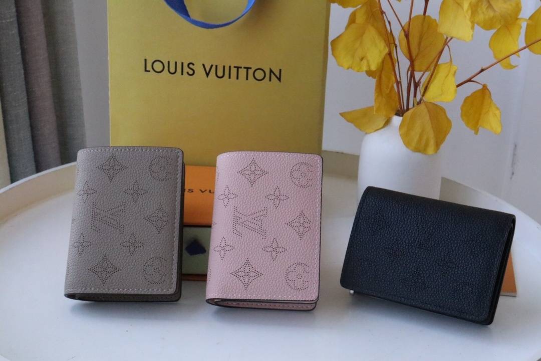 LOUIS VUITTON ルイヴィトン モノグラム ダミエ 長財布 二つ折り財布 レディース ブラック ベージュ ピンク - 画像 5