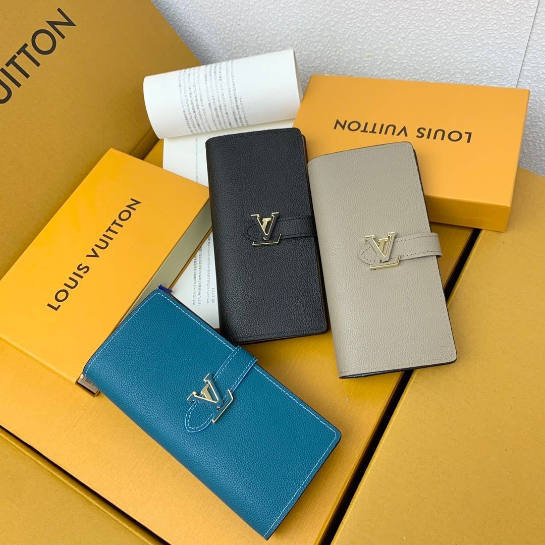 LOUIS VUITTON ルイヴィトン モノグラム ダミエ 長財布 二つ折り財布 レディース ブラック ベージュ レッド ピンク シルバー金具 - 画像 4
