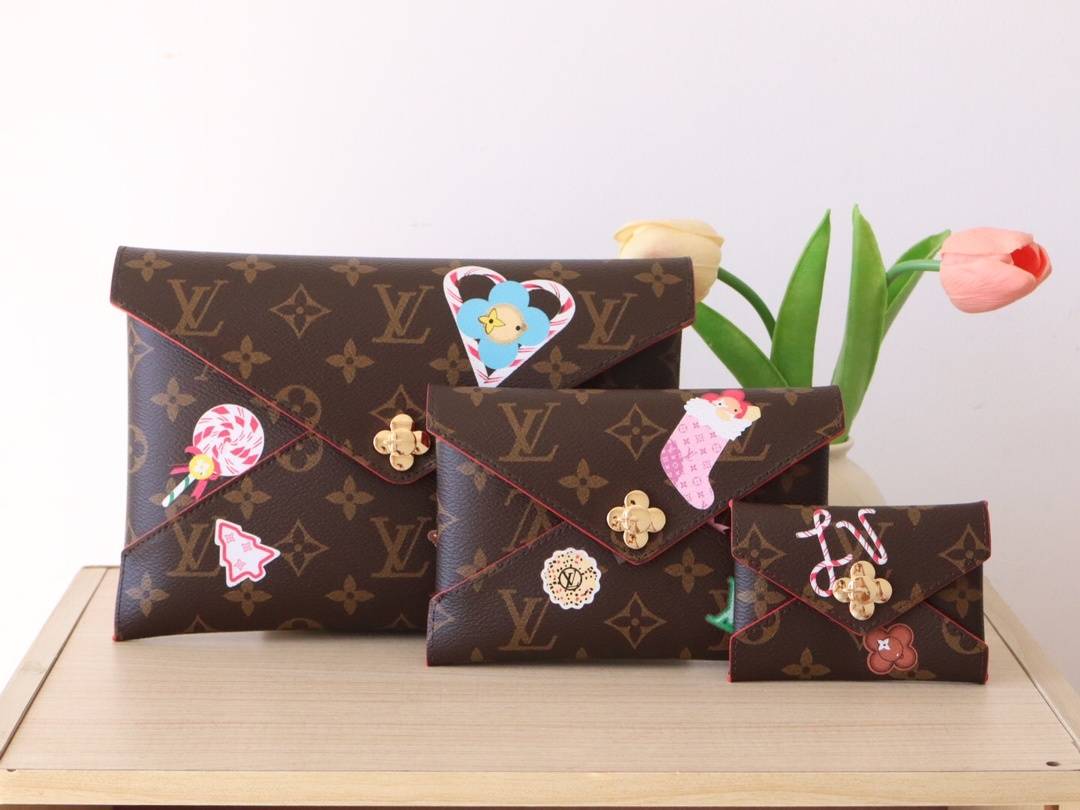 LOUIS VUITTON ルイヴィトン モノグラム ダミエ 長財布 二つ折り財布 レディース ブラック ベージュ レッド ピンク シルバー金具 - 画像 7