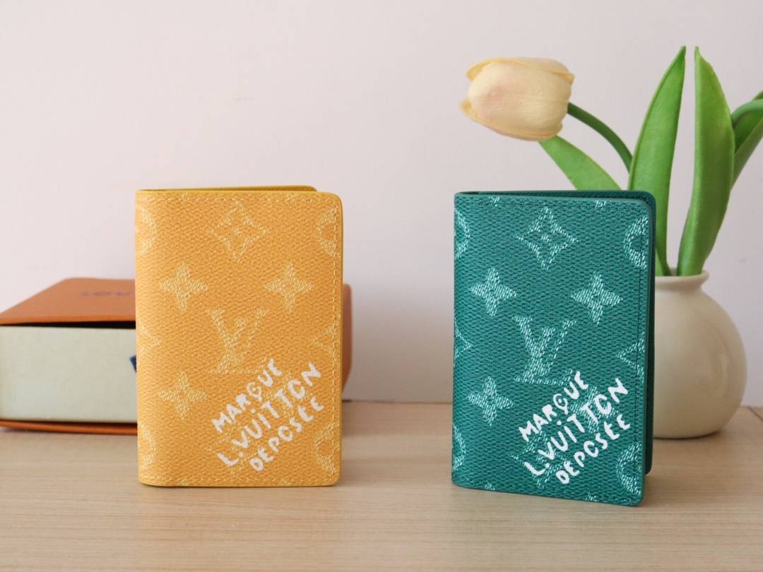 LOUIS VUITTON ルイヴィトン モノグラム ダミエ 長財布 二つ折り財布 レディース ブラック ベージュ レッド ピンク シルバー金具 - 画像 8