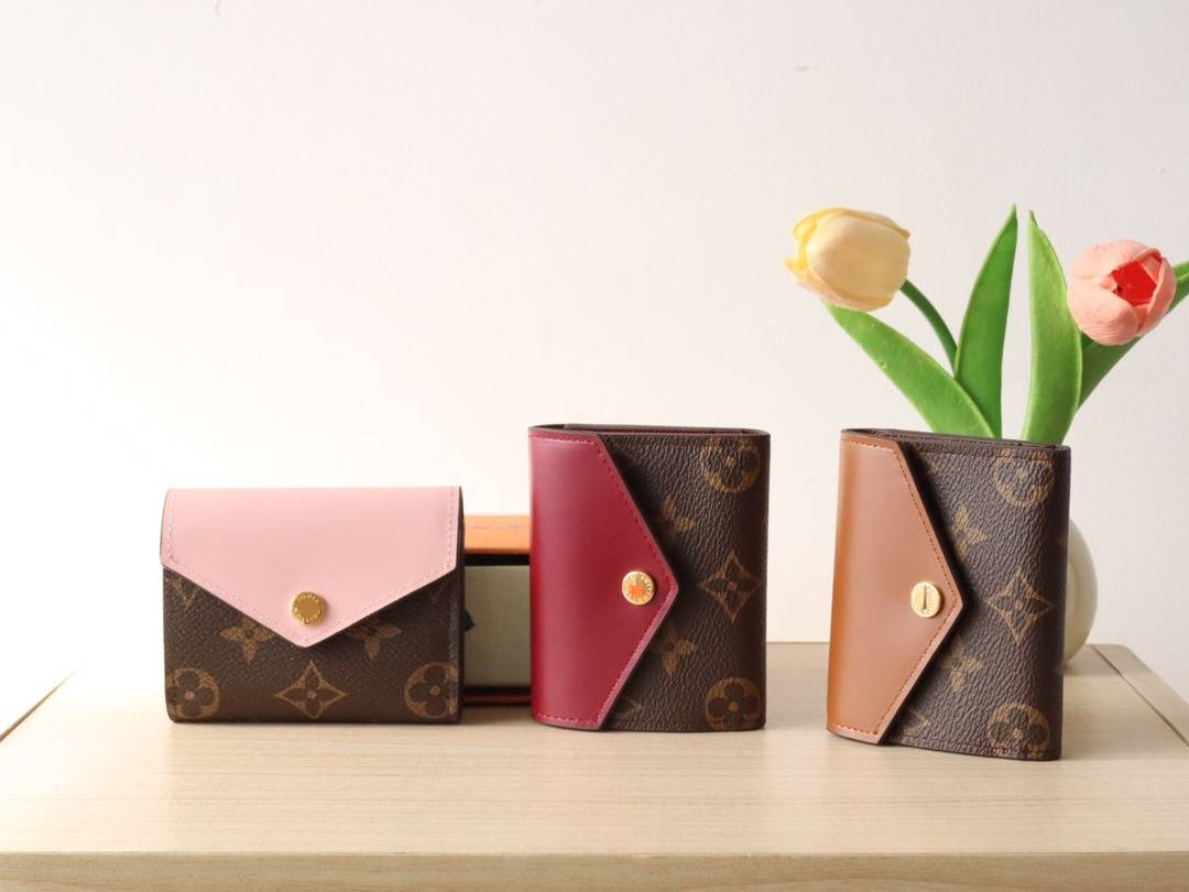 LOUIS VUITTON ルイヴィトン モノグラム ポルトフォイユ サラ レディース ブラウン - 画像 8