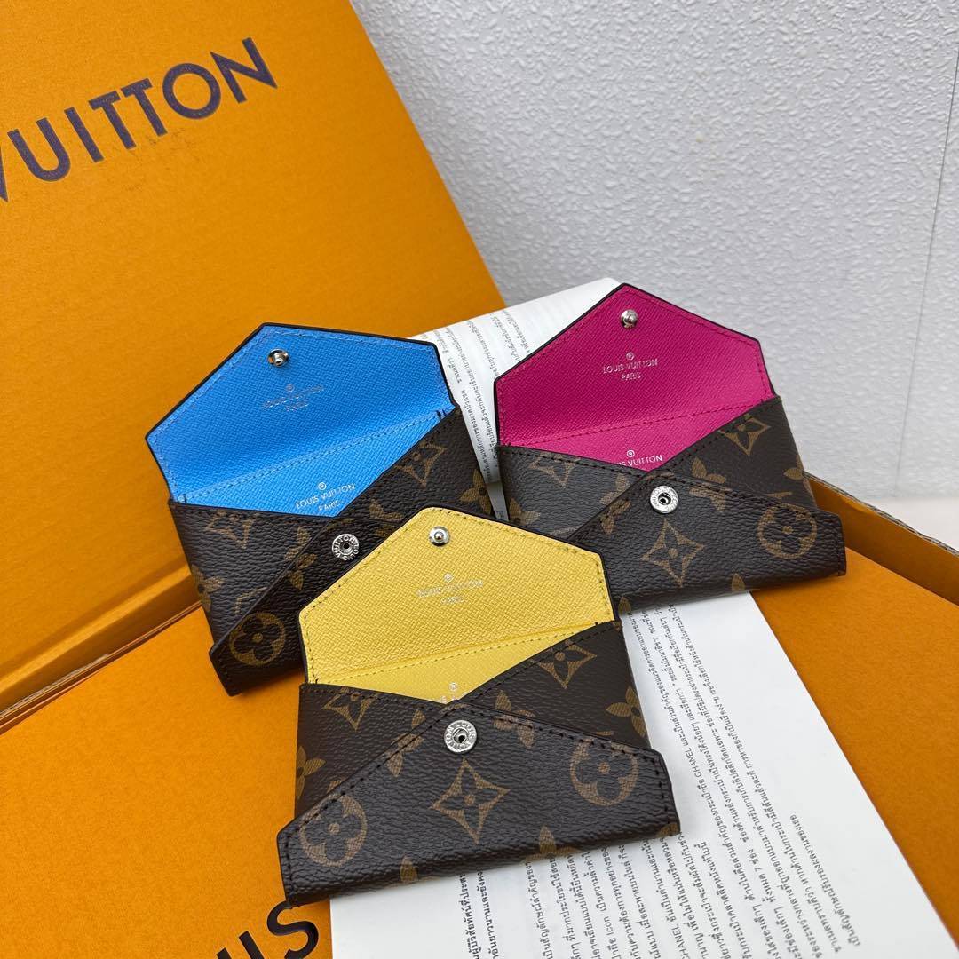 LOUIS VUITTON ルイヴィトン モノグラム ダミエ 長財布 二つ折り財布 レディース ブラック ピンク ブルー イエロー