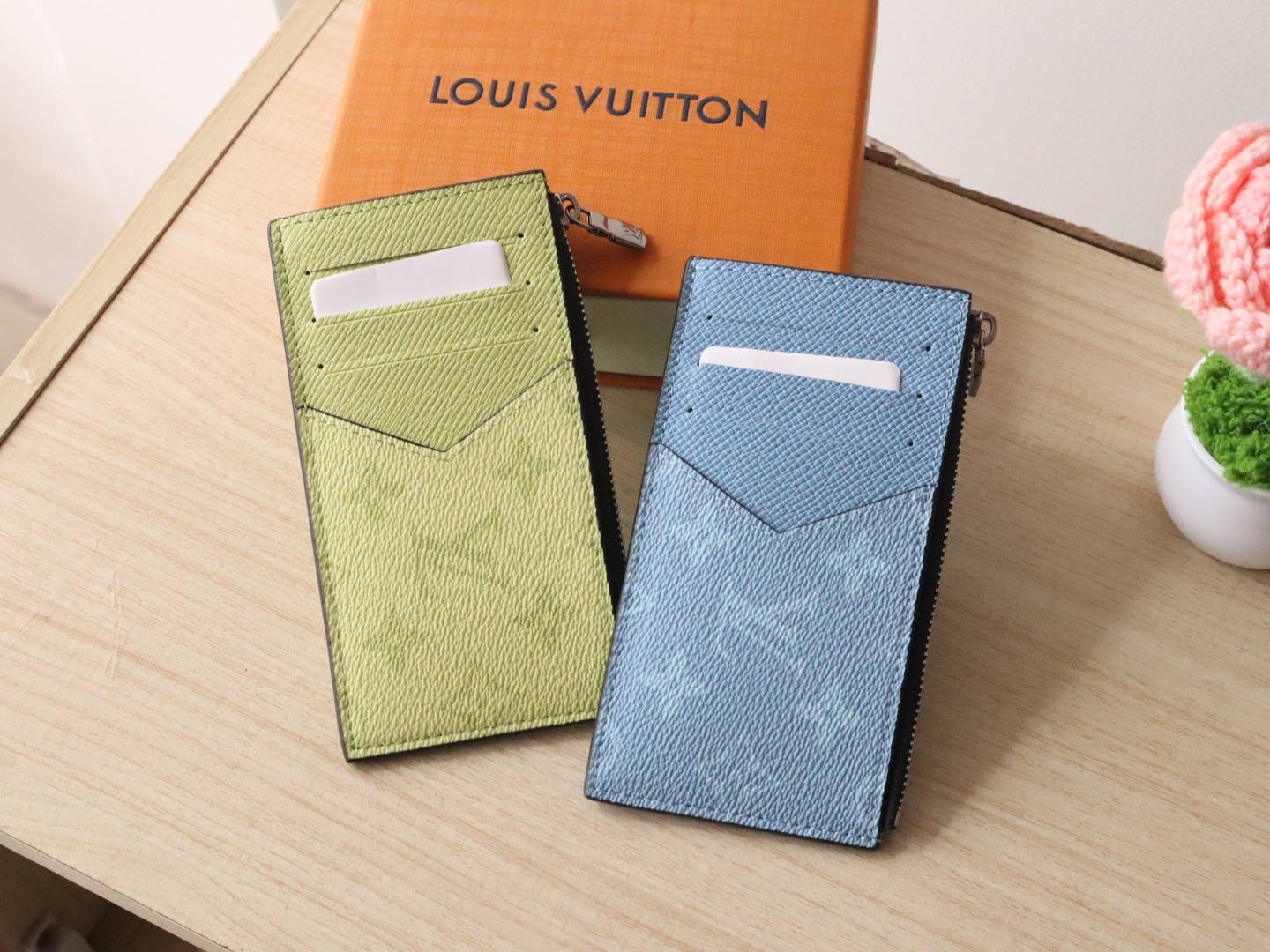 LOUIS VUITTON ルイヴィトン モノグラム ダミエ 長財布 二つ折り財布 レディース ブラック ホワイト ピンク グリーン ブルー - 画像 2