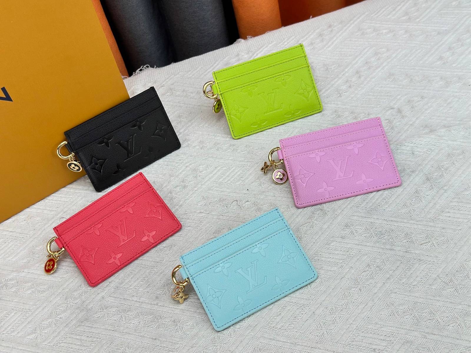 LOUIS VUITTON ルイヴィトン モノグラム ダミエ ジッピーウォレット カードケース ミニ財布 レディース ブラック ホワイト ピンク グリーン ブル - 画像 2