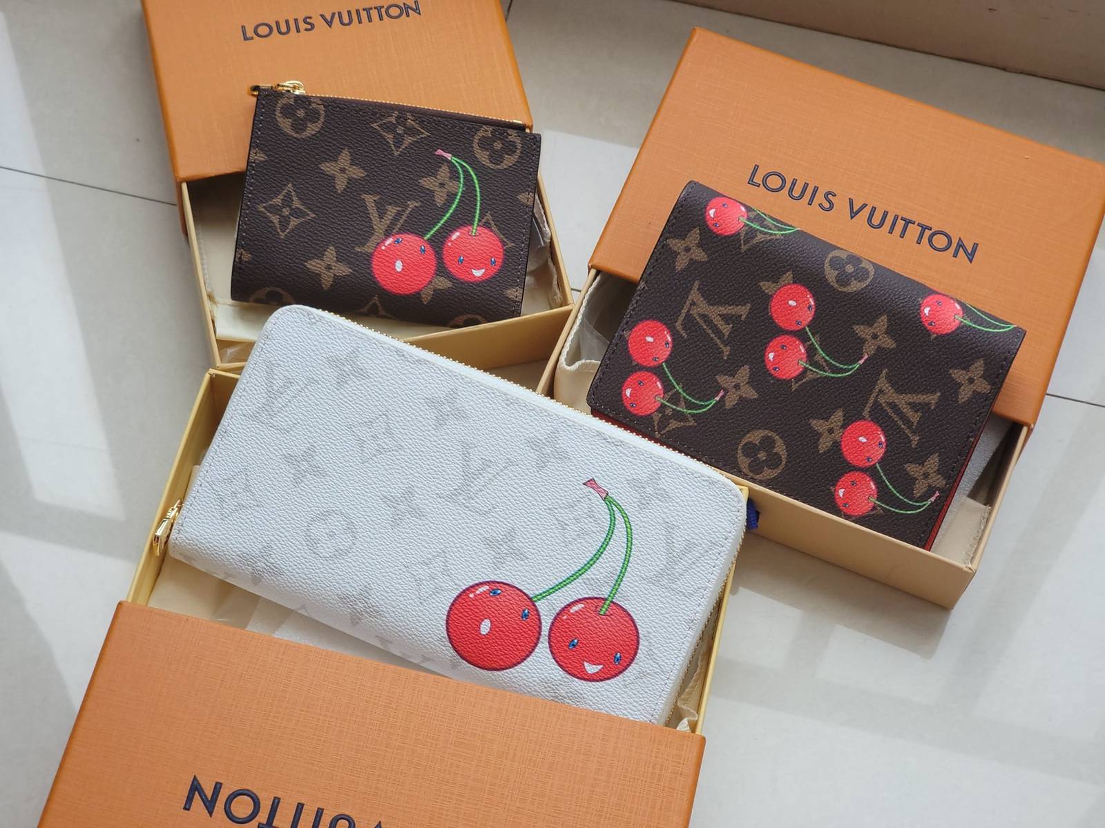 LOUIS VUITTON ルイヴィトン モノグラム ダミエ ジッピーウォレット カードケース ミニ財布 レディース ブラック ホワイト ピンク グリーン ブル - 画像 7