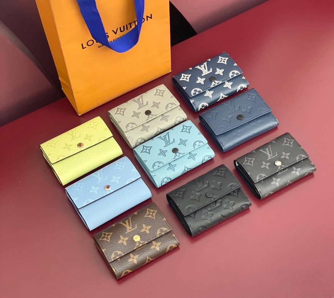 LOUIS VUITTON ルイヴィトン モノグラム ダミエ ジッピーウォレット カードケース ミニ財布 レディース ブラック ホワイト ピンク グリーン ブル - 画像 8