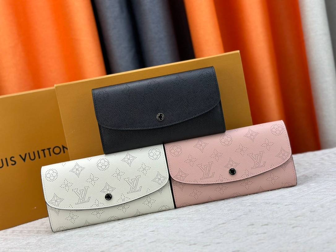 ルイヴィトン LOUIS VUITTON モノグラム ダミエ 長財布 二つ折り財布 レディース ブラック ホワイト ピンク レッド - 画像 4
