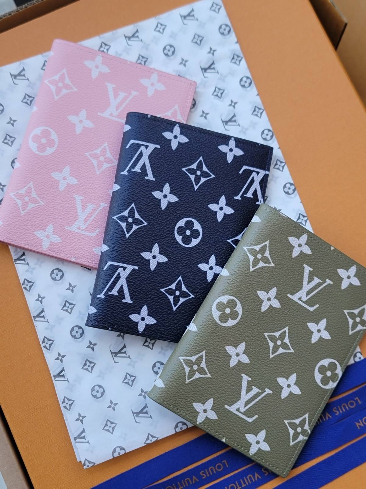 ルイヴィトン LOUIS VUITTON モノグラム ダミエ 長財布 二つ折り財布 レディース ブラック ホワイト ピンク レッド - 画像 7