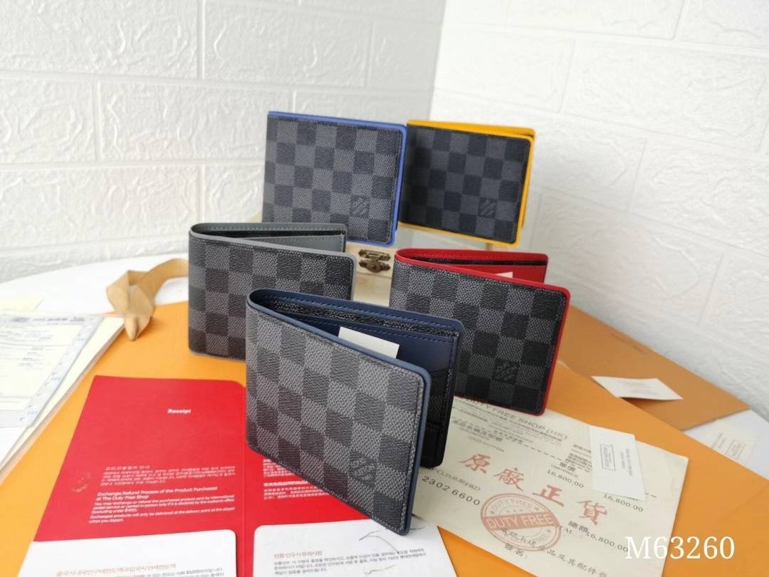 LOUIS VUITTON ルイヴィトン モノグラム ダミエ ジッピーウォレット 二つ折り財布 レディース ブラック ホワイト ブラウン グリーン レッド ピン - 画像 4