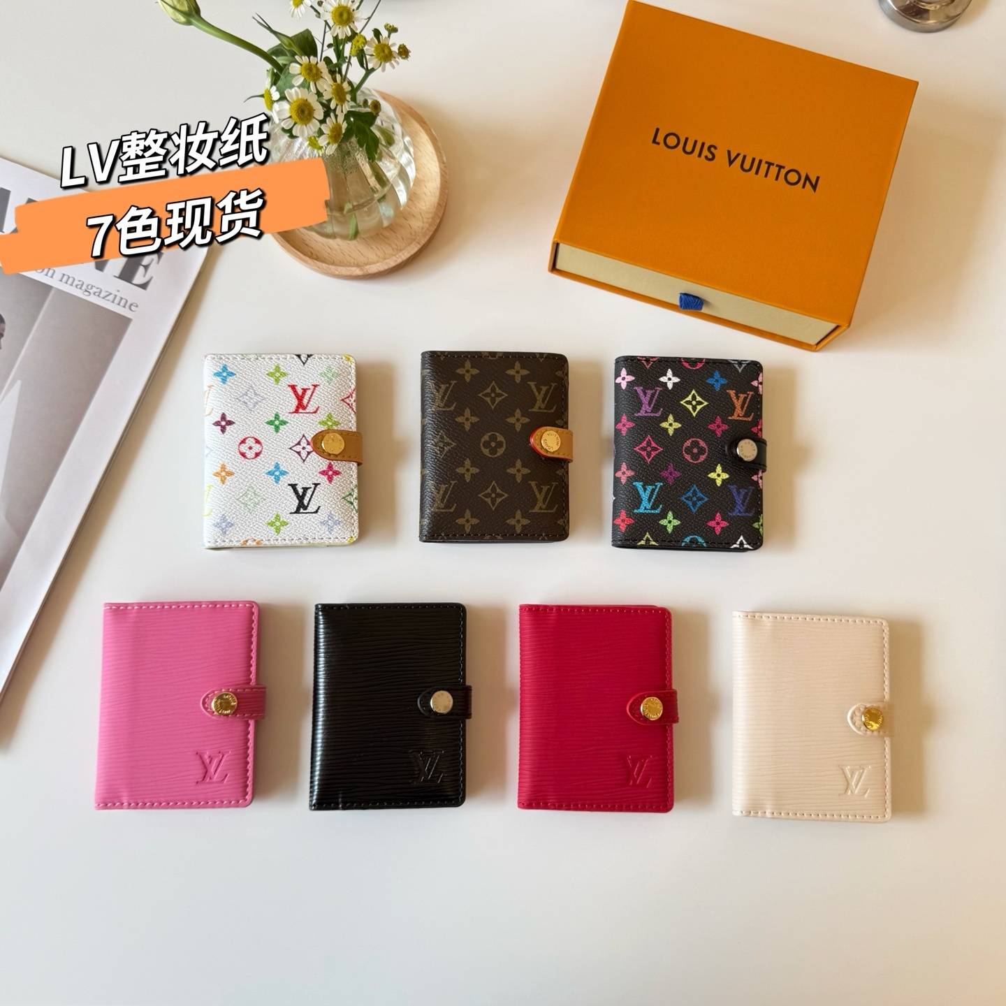 LOUIS VUITTON ルイヴィトン ダミエ モノグラム 二つ折り財布 長財布 レディース メンズ ユニセックス ブラック ホワイト ベージュ ゴールド金具 - 画像 6