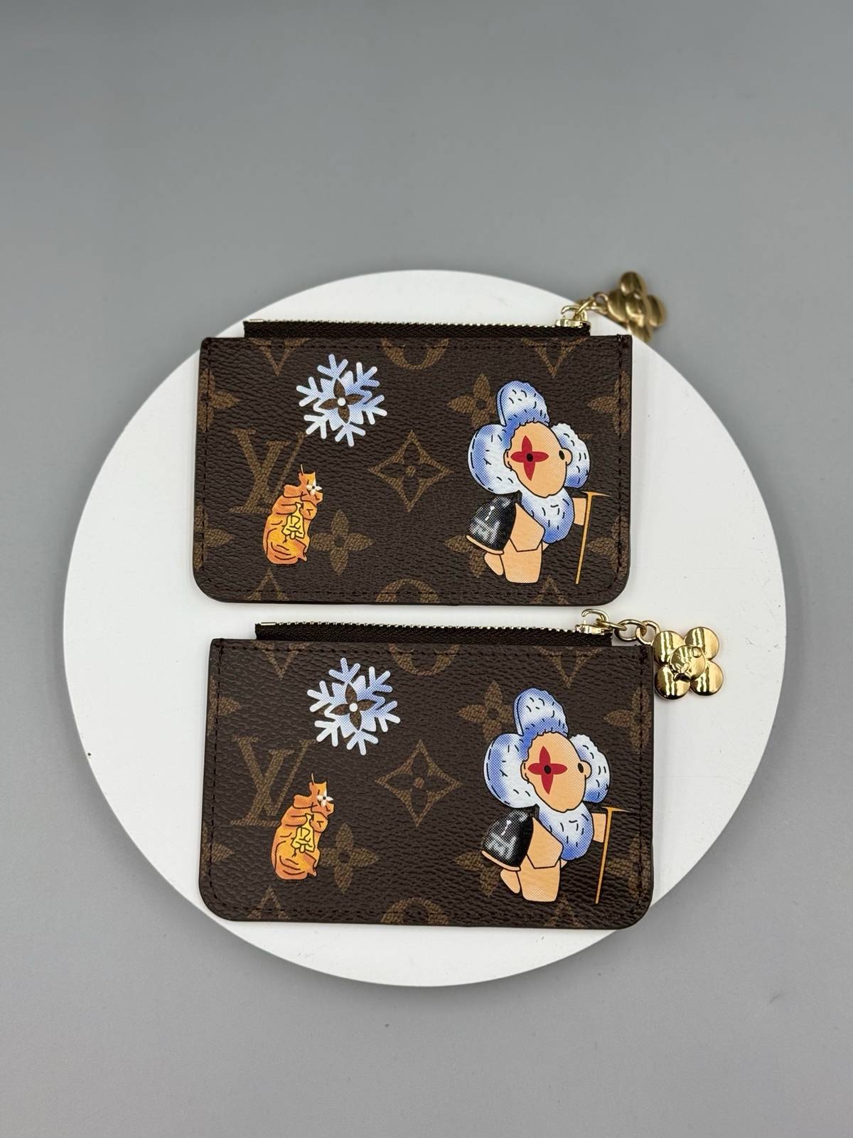 ルイヴィトン LOUIS VUITTON モノグラム ポルトフォイユ サラ ジッピー ウォレット レディース ブラウン - 画像 6