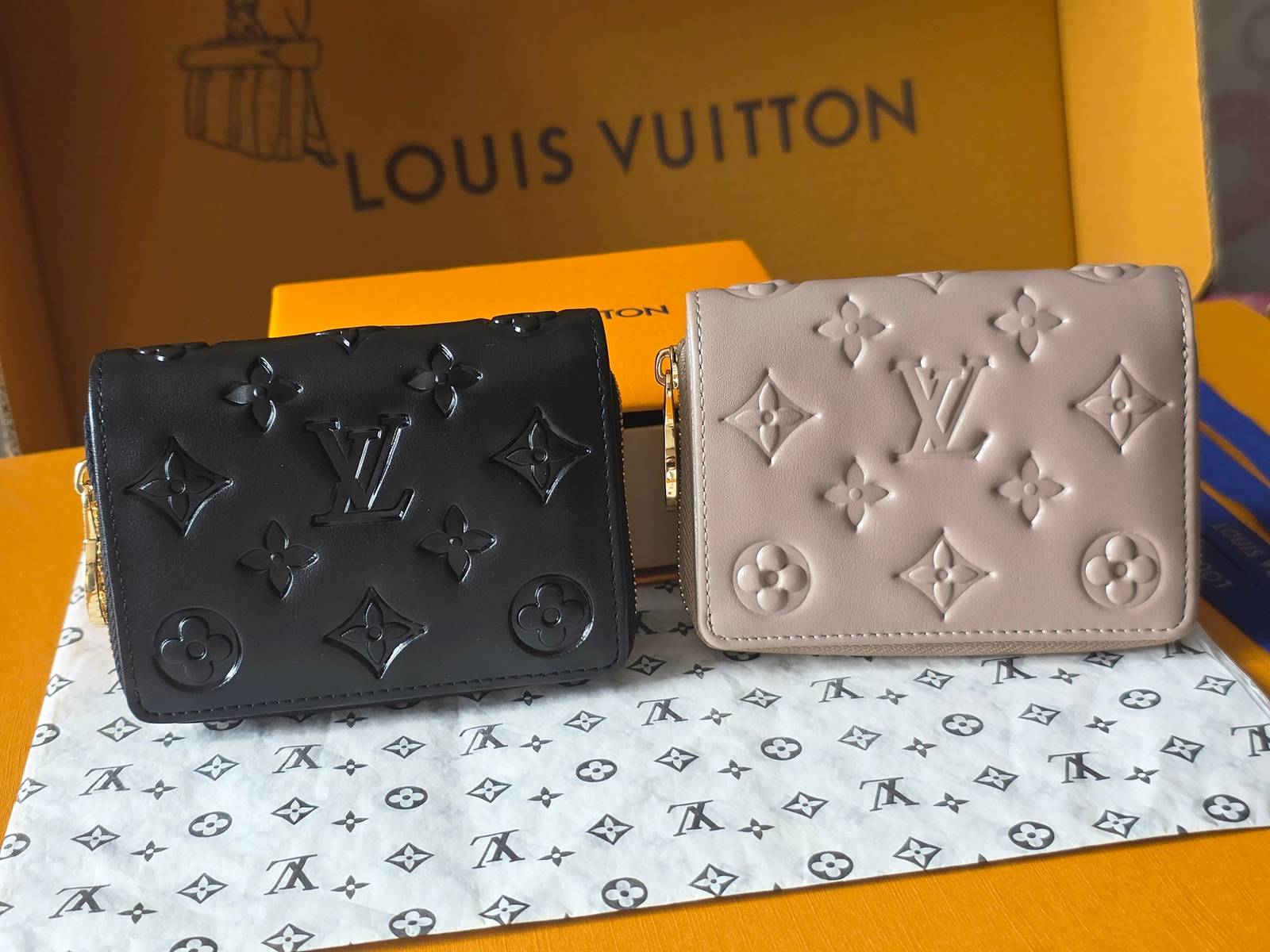 ルイヴィトン LOUIS VUITTON モノグラム ダミエ 二つ折り財布 レディース ユニセックス マルチカラー - 画像 7