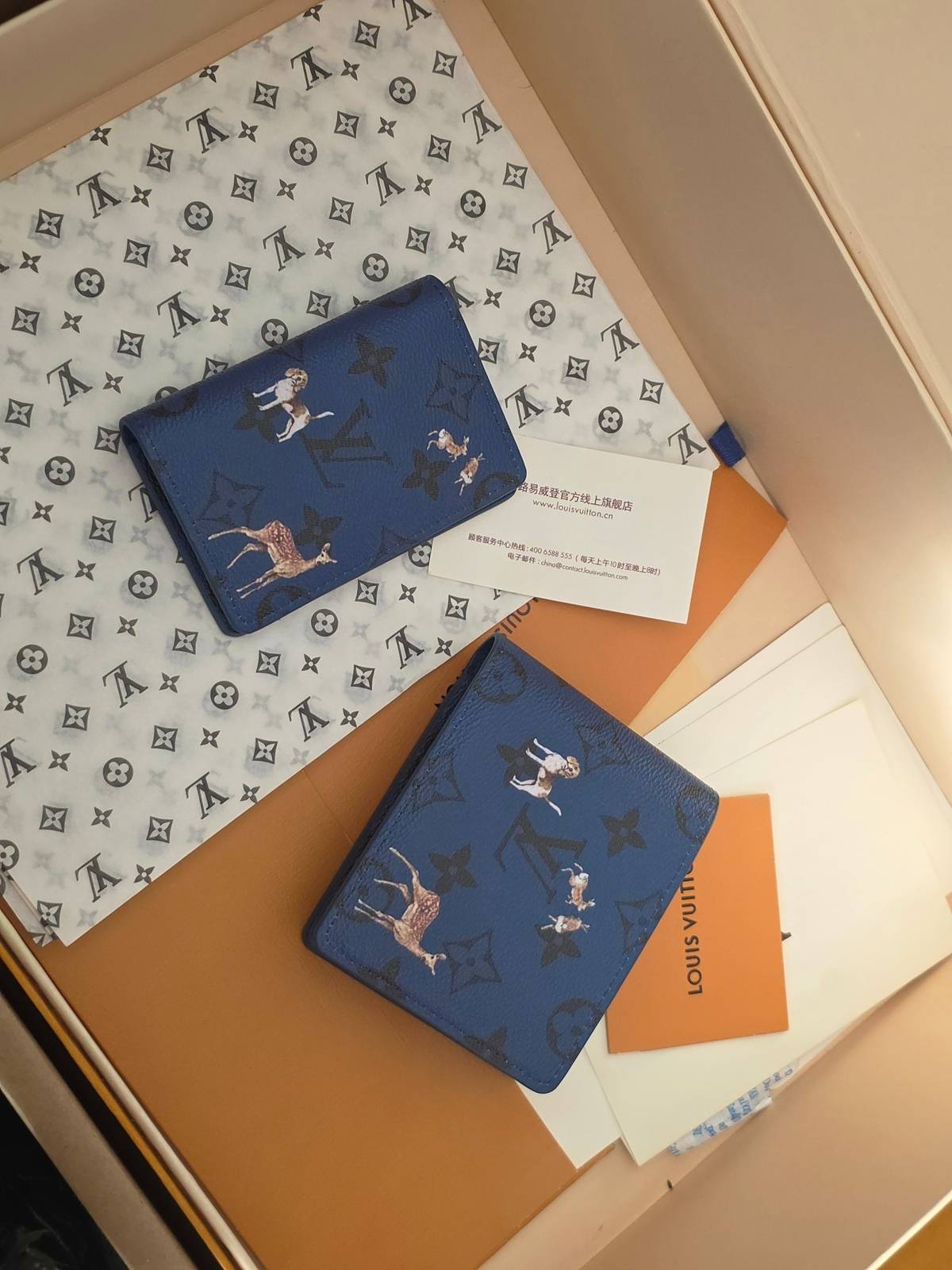 ルイヴィトン LOUIS VUITTON モノグラム ダミエ 二つ折り財布 レディース ユニセックス マルチカラー - 画像 8