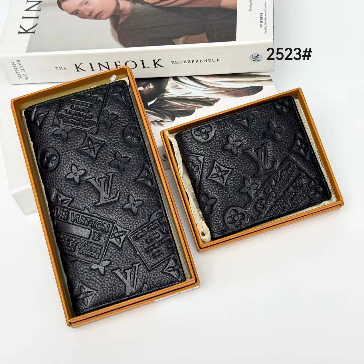ルイヴィトン LOUIS VUITTON モノグラム ダミエ 長財布 二つ折り財布 レディース ブラック ホワイト ピンク ベージュ - 画像 2
