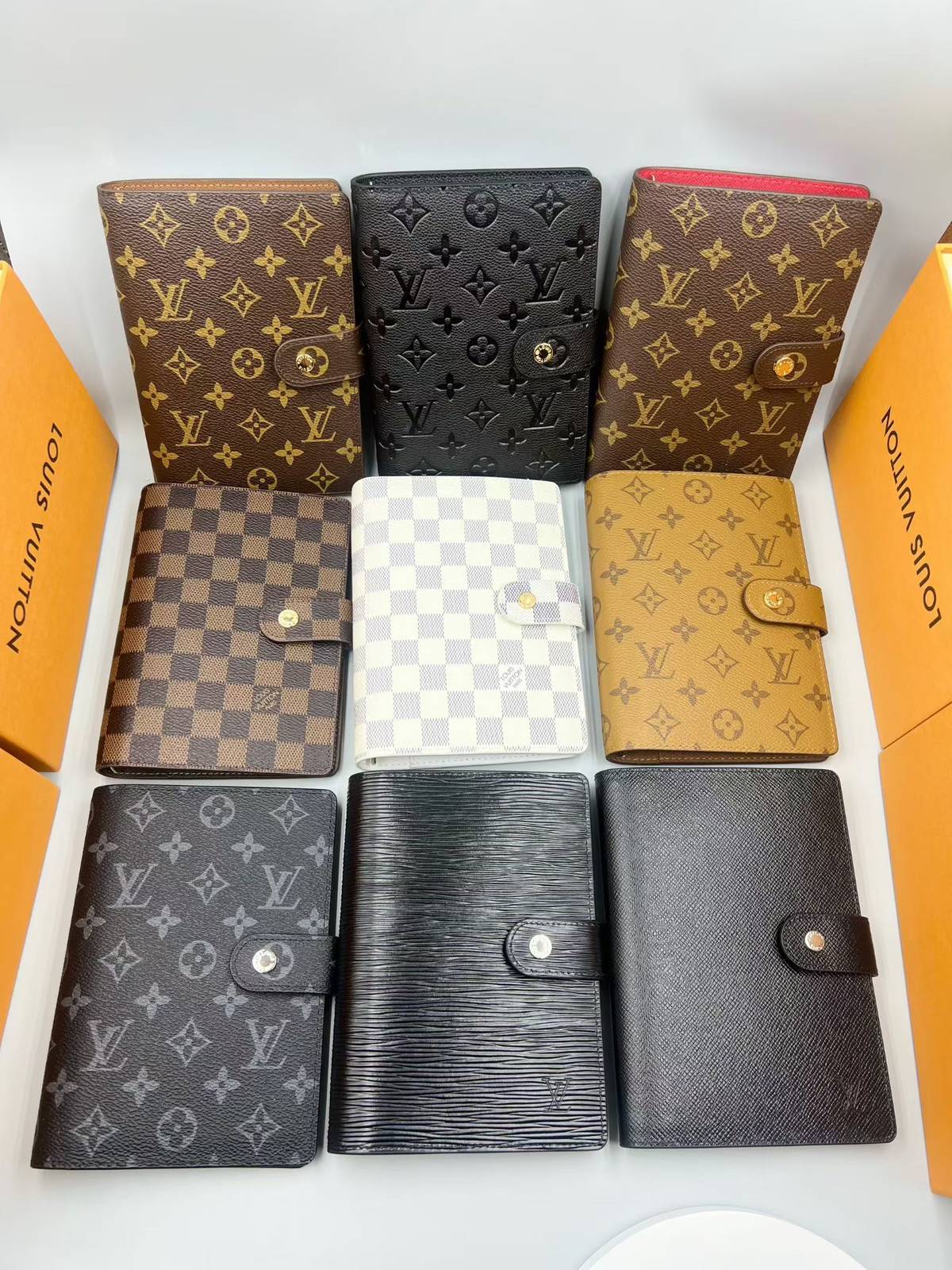 LOUIS VUITTON ルイヴィトン モノグラム ダミエ カードケース 名刺入れ ミニ財布 レディース ユニセックス ブラウン ブラック ピンク ブルー グ - 画像 8