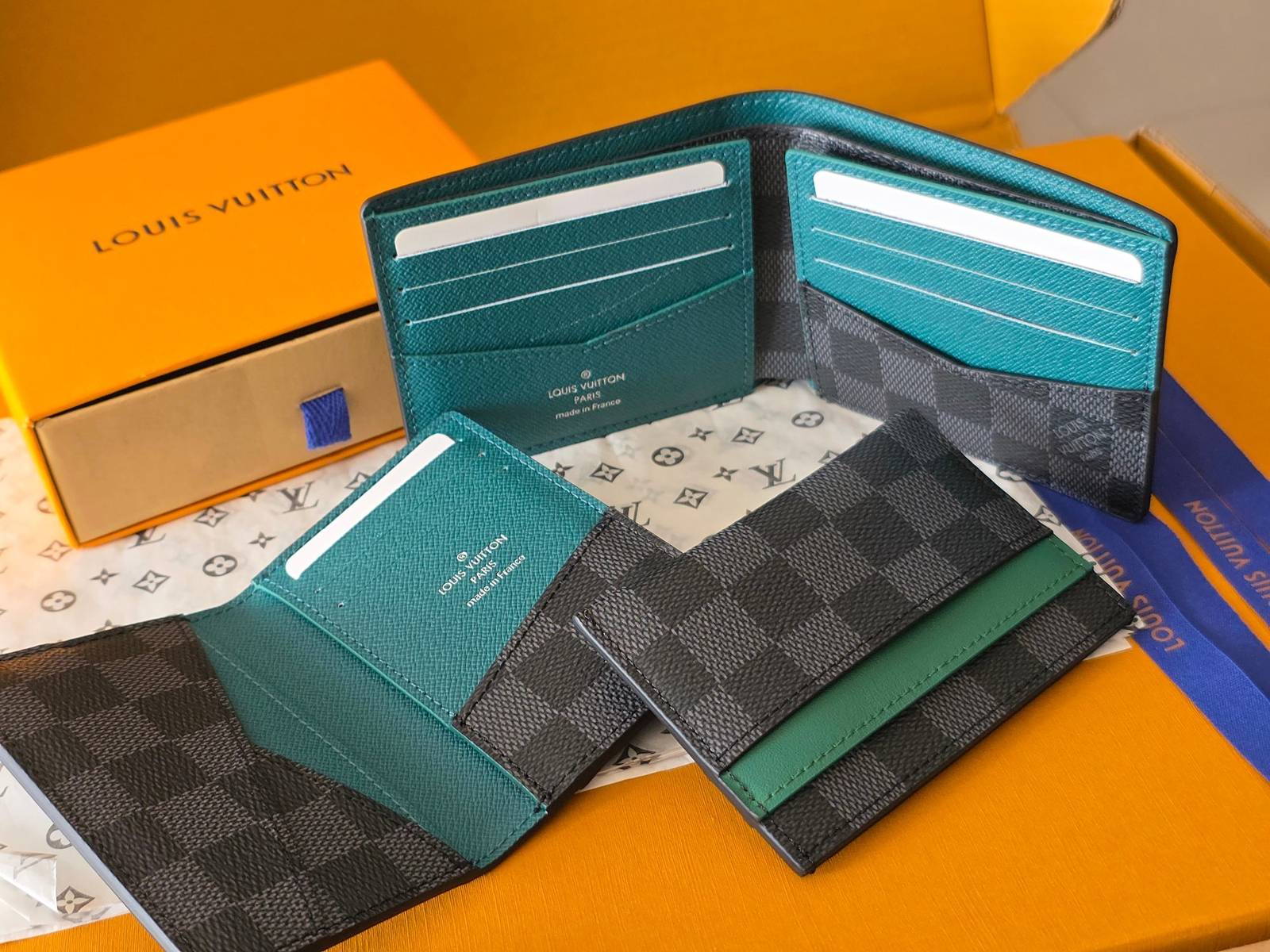 LOUIS VUITTON ルイヴィトン モノグラム ダミエ ジッピーウォレット 二つ折り財布 レディース ブラウン ブラック ピンク - 画像 5