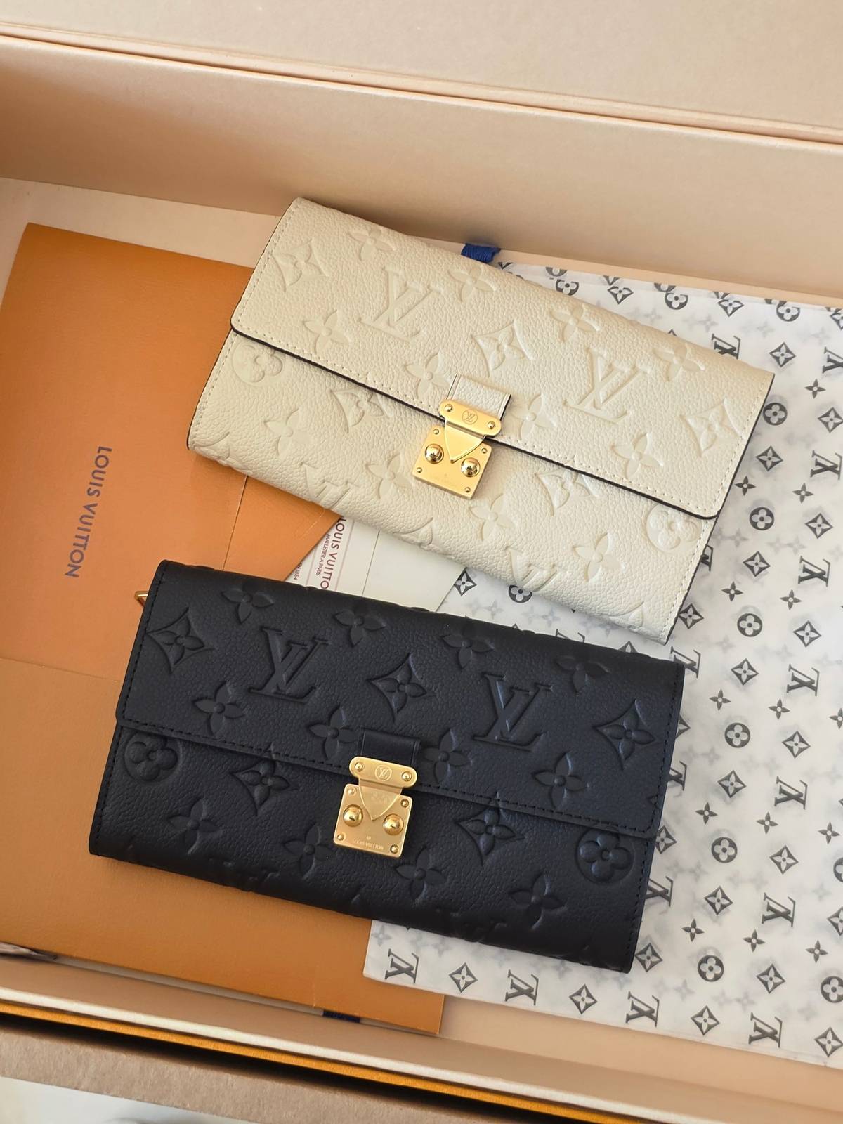 LOUIS VUITTON ルイヴィトン モノグラム ダミエ ジッピー ウォレット 長財布 二つ折り財布 レディース ブラック ホワイト ブラウン ピンク グリ - 画像 4