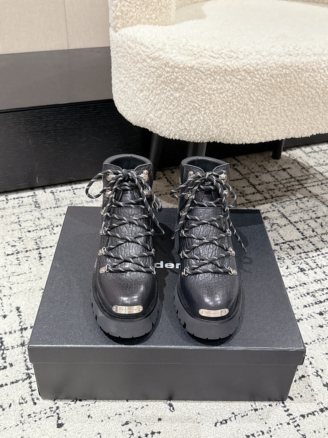 エレガントな ALEXANDER WANG レディース ブーツ ブラック 2色 4色入 🖤