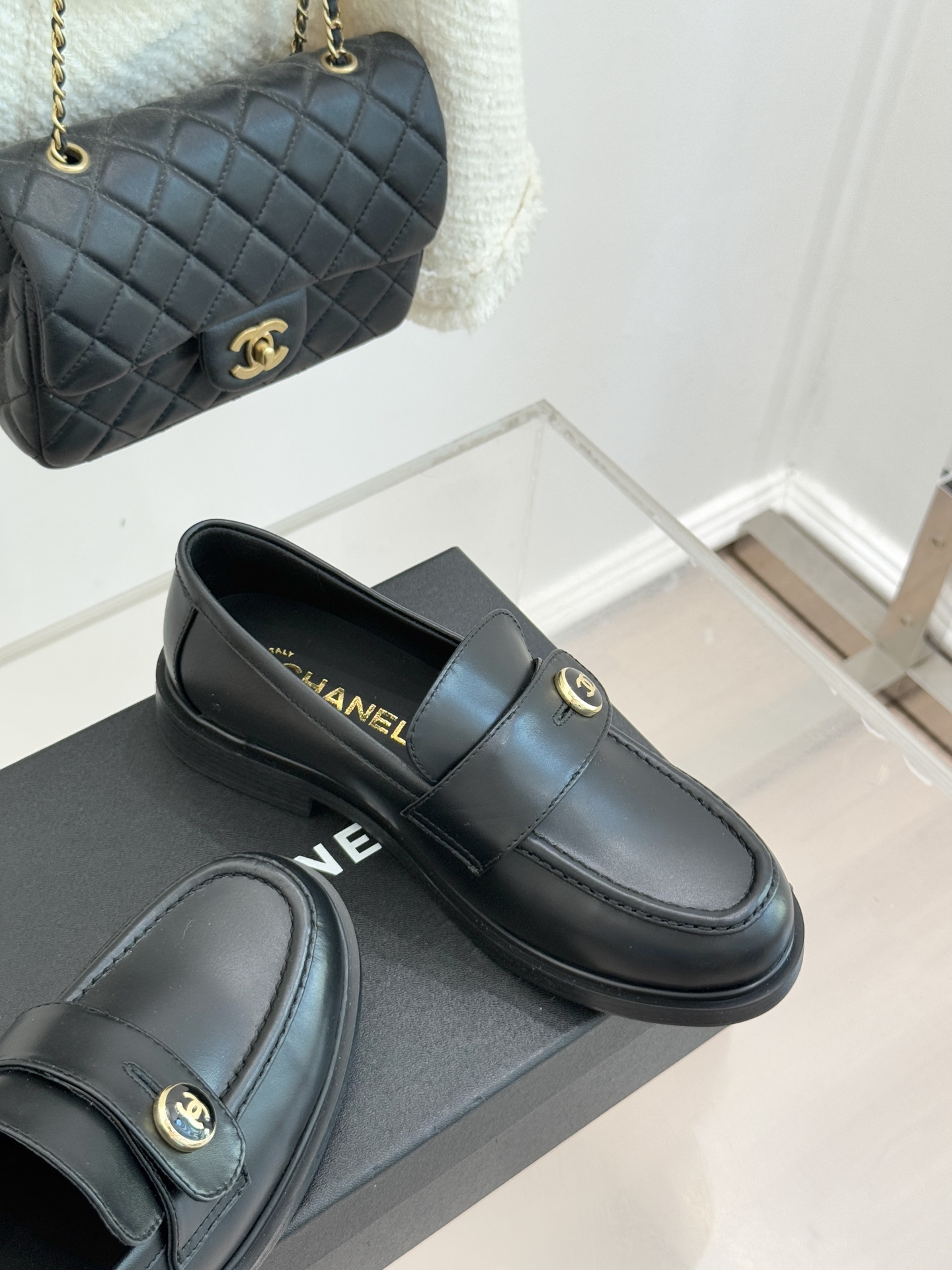 シャネル レディース ローファー 黒 1色 ¥39,800 本革 プレゼント おすすめ 🖤 - 画像 5