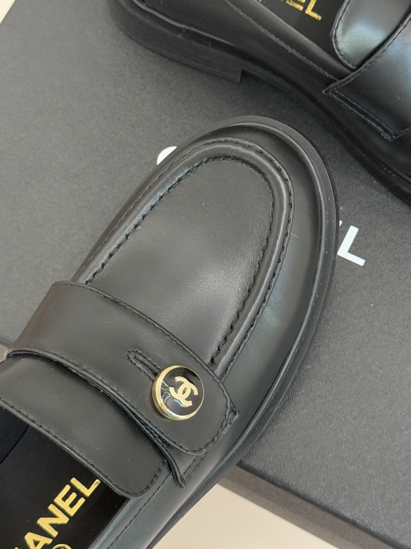 シャネル レディース ローファー 黒 1色 ¥39,800 本革 プレゼント おすすめ 🖤 - 画像 7