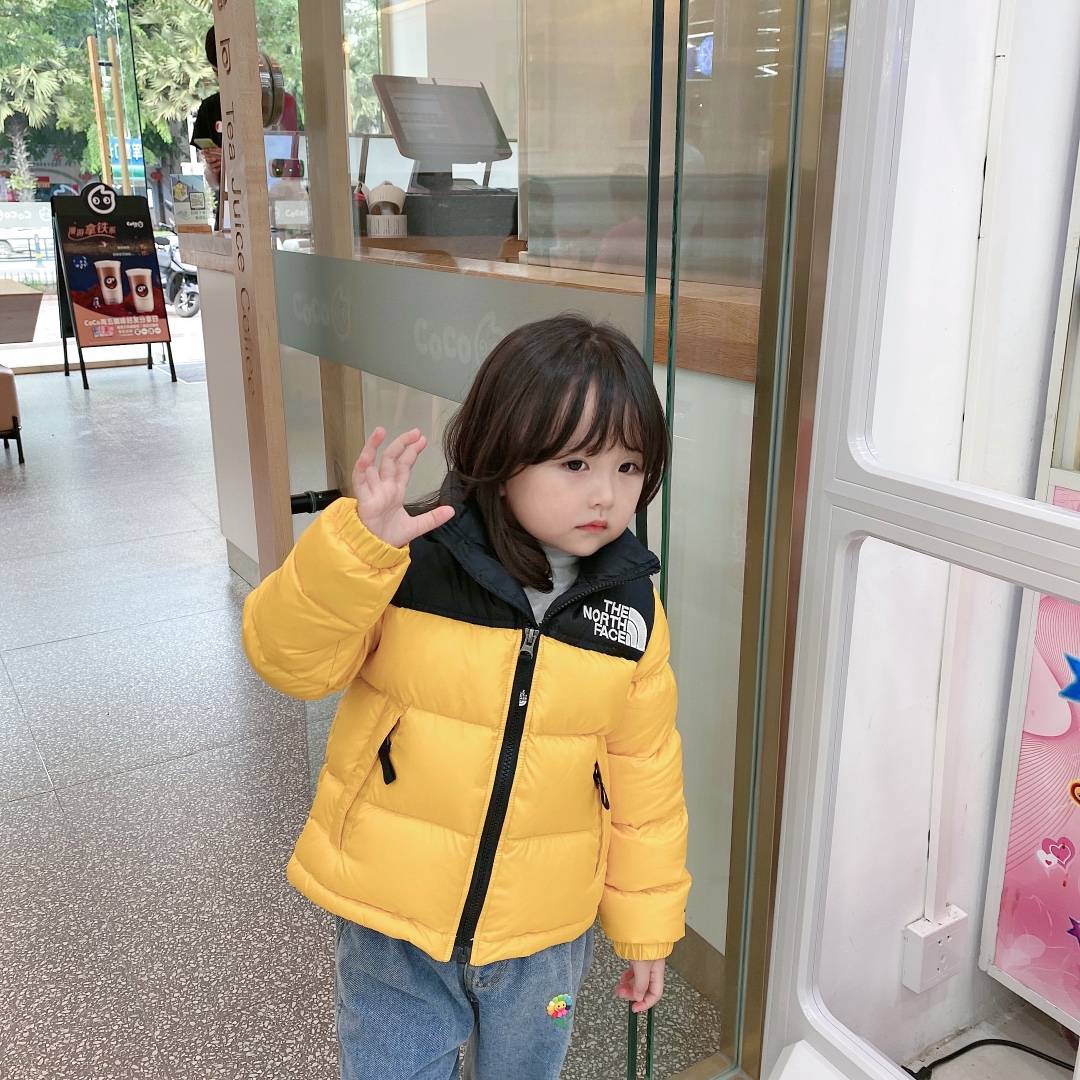 男の子 キッズ ダウン パーカー ロンT 無地 ブラック ホワイト ピンク 秋冬 フードなし ファッション 通園 通学 - 画像 9