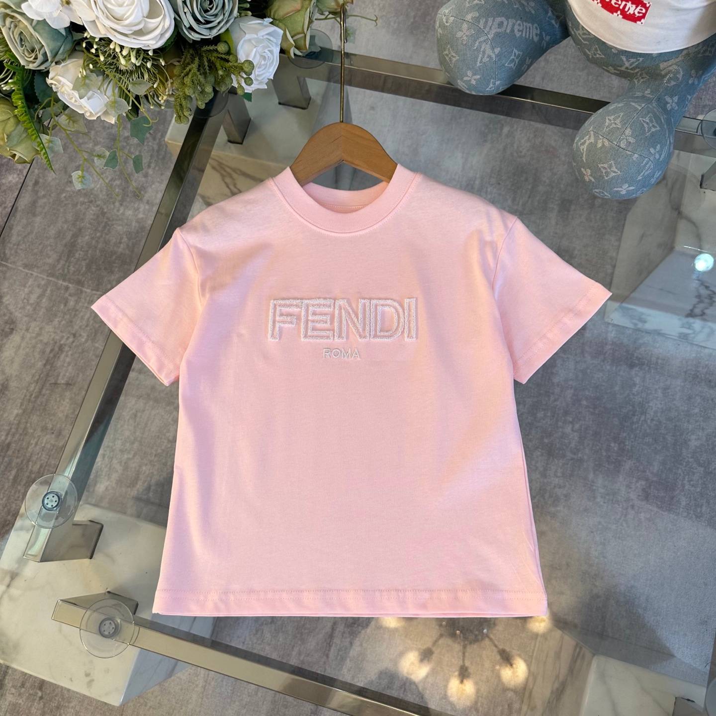 キッズ ガールズ ロンT パンツ セットアップ 春夏 綿 ファッション ピンク 通園 通学 デイリー - 画像 3