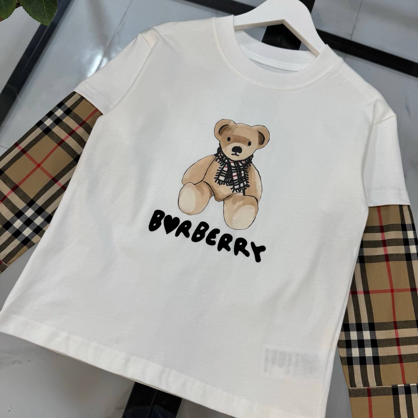 キッズ ボーイズ ガールズ Tシャツ ロンT セットアップ チェック ドット ファッション 通園 通学 デイリー - 画像 5