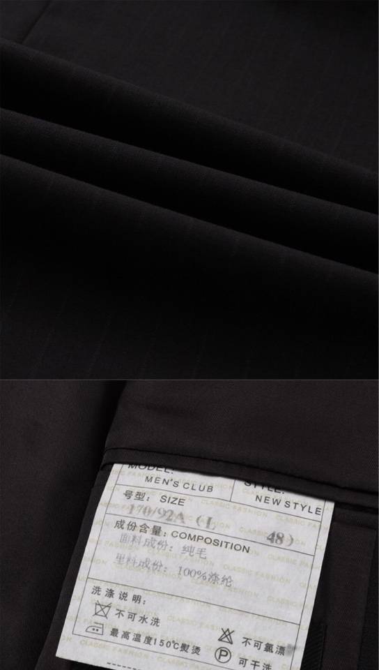 ARMANI アルマーニ テーラードジャケット セットアップ シングル 2B ブレザー メンズ ブラック - 画像 9