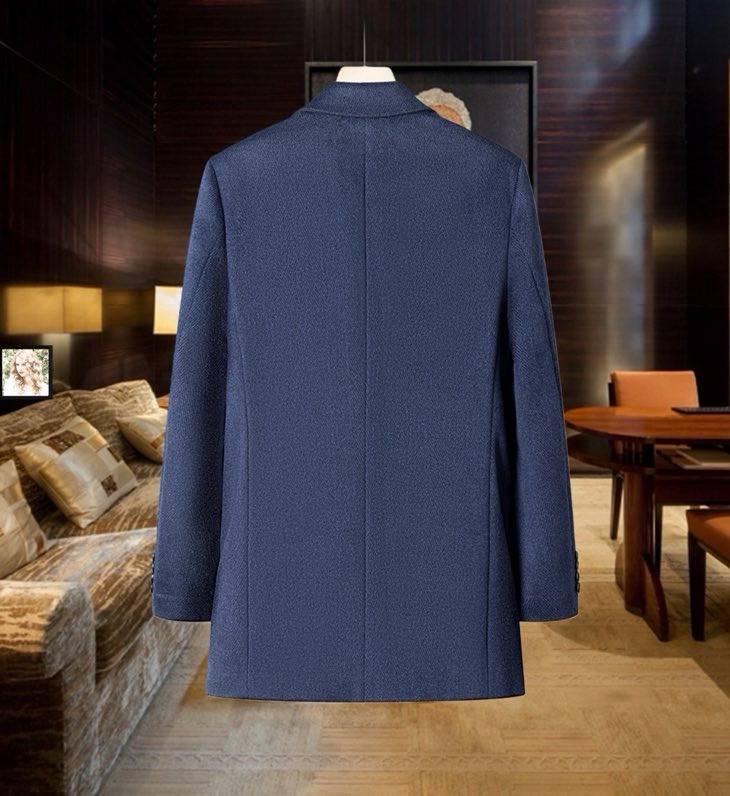 Dior ディオール テーラードジャケット オーバーサイズ ビッグシルエット メンズ ブルー - 画像 2