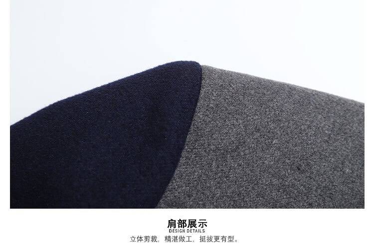 HERMES ハーレム オーバーサイズ テーラードジャケット ビッグシルエット ユニセックス ブラック グレー - 画像 4