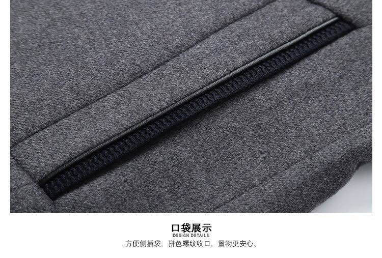 HERMES ハーレム オーバーサイズ テーラードジャケット ビッグシルエット ユニセックス ブラック グレー - 画像 6