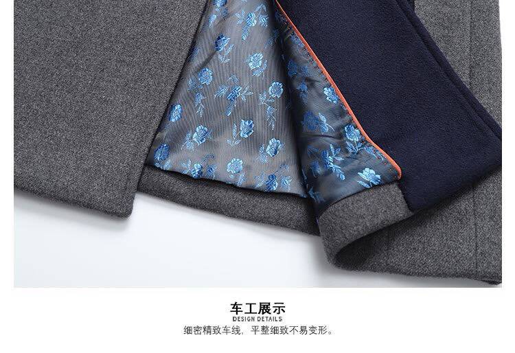HERMES ハーレム オーバーサイズ テーラードジャケット ビッグシルエット ユニセックス ブラック グレー - 画像 8