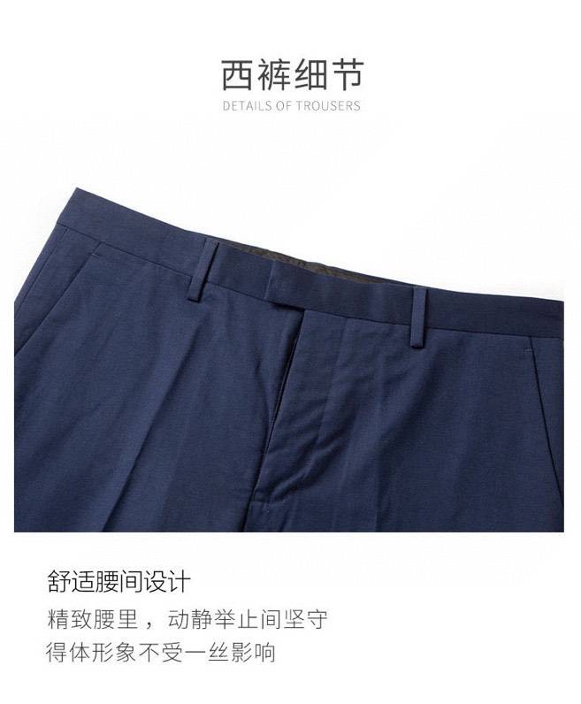 テーラードジャケット セットアップ ビッグシルエット シングル 2B メンズ ネイビー - 画像 5