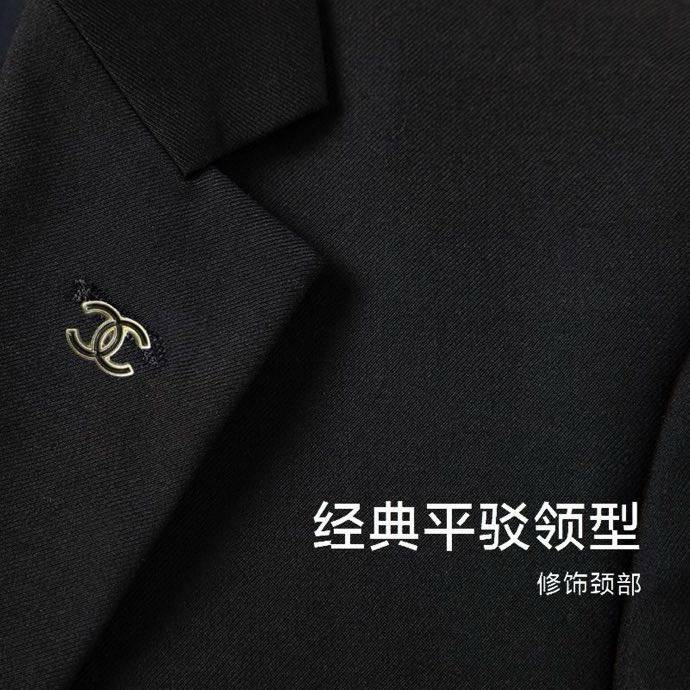 CHANEL チャンネル セットアップ テーラードジャケット シングル 2B メンズ ブラック - 画像 9