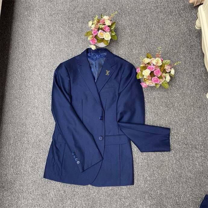 LVMH テーラードジャケット セットアップ シングル 2B メンズ ネイビー - 画像 3