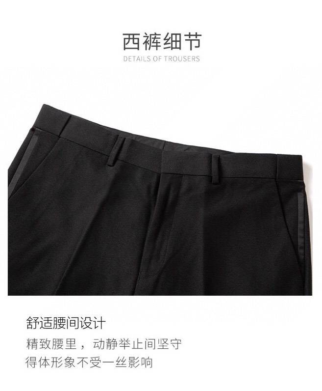 テーラードジャケット セットアップ ビッグシルエット シングル 2B 金ボタン メンズ ブラック - 画像 6