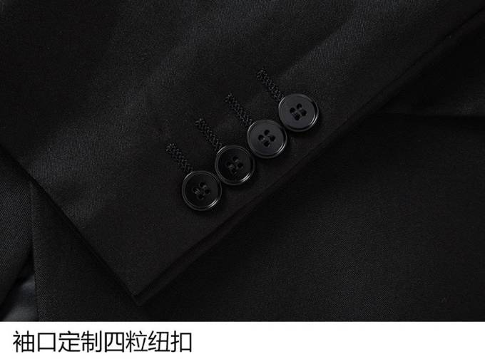 テーラードジャケット セットアップ ビッグシルエット シングル 2B メンズ ブラック - 画像 5