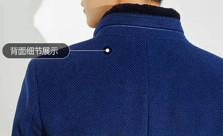 Dior ディオール テーラードジャケット オーバーサイズ ビッグシルエット シングル 3B メタルボタン ブルー - 画像 8
