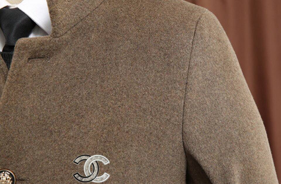CHANEL シャネル テーラードジャケット オーバーサイズ ビッグシルエット ドロップショルダー フェイクレザー ブラック - 画像 4