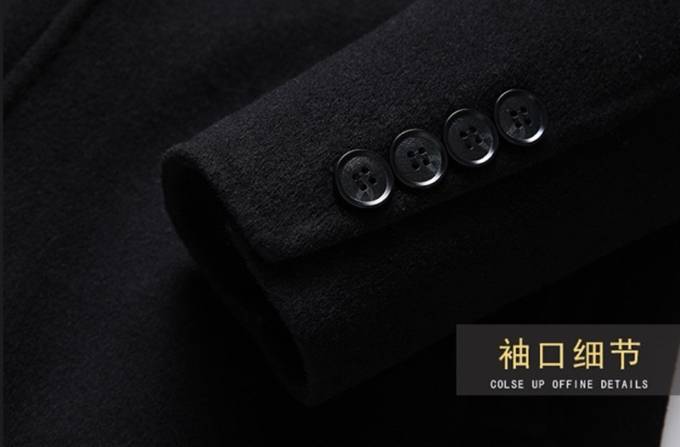 CHANEL シャネル テーラードジャケット オーバーサイズ ビッグシルエット シングル 2B メンズ ブラック - 画像 5