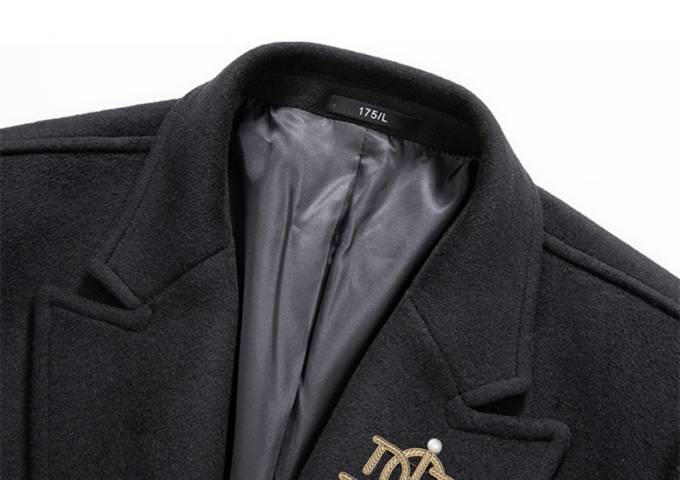 DIOR ディオール セットアップ オーバーサイズ テーラードジャケット ダブルブレスト ウール混 メンズ ブラック グレー ベージュ - 画像 6