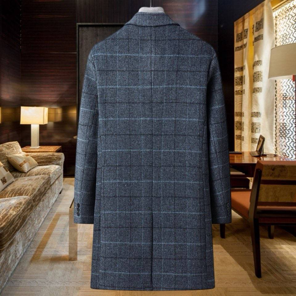 GUCCI グッチ テーラードジャケット セットアップ オーバーサイズ ビッグシルエット グレンチェック メンズ ブラック グレー - 画像 4